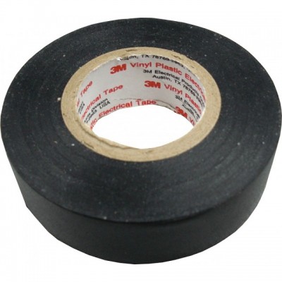  Ізоляційна стрічка 3M PVC Tape 20м х 19мм чорна